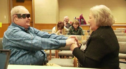 It’s a Miracle: 68-year-old blind man sees wife for the first time